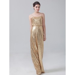 Strapless Sequin Bridesmaid Dress