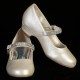 Mia Shoes with Heel Flower Girl Holy Communion Shoe