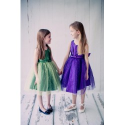 Sparkly Tulle Flower Girl Dress