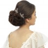 ELODIE CRYSTAL PEARL HAIR PIN