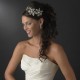Vintage Silver Floral & Pearl Headband Tiara