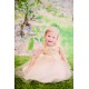 Sequined Tulle Flower Girl Dress