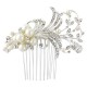 Vera Pearl Silver Hair Comb
