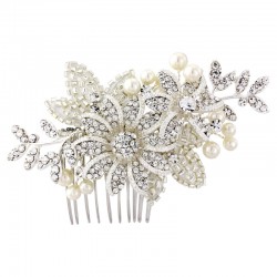 Esme Luxe Hair Comb - Ivory