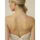 Back Necklace Crystal & Pearl