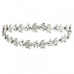 Shimmer Crystal Headband - Clear