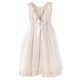 Vintage Boho Flower Girl Dress