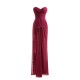 Sweetheart Pleated Bridesmaid Dress