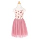 Vintage Rose Singlet Floral Tutu Flower Girl Dress