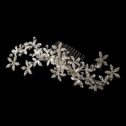 Swarovski Crystal Bridal Hair Comb 5