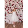 Detachable Tulle Beaded Over Skirt Wrap Around