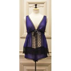 Vintage Dolls Cobalt Sleepwear