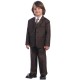 Chocolate Brown Boys Formal Suit