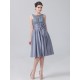 Lace Satin Bridesmaid Dress