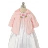 Baby Soft Faux Chenille Fur Half Coat