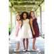 Double Layered Tulle Flower Girl Dress - Clearance