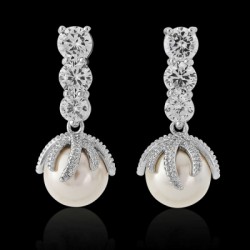 Gatsby Style Chic Cubic Zirconia Earrings