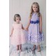 Tulle Dress with Taffeta Flowers