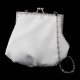 Ivory Bridal Purse with Swarovski Crystal Trim