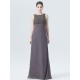 Lace Chiffon Empire Waist Bridesmaid Dress