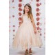 Lace Appliques Illusion Bateau Flower Girl Dress