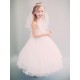 Pearl Rhinstone Crown Veil Tiara