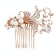 Vera Pearl Hair Comb - Ivory