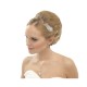 Crystal Peacock Feather Bridal hair comb