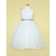 One Shoulder Tulle Flower Girl Dress