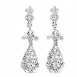 Swarovski Crystal Petire Chandelier Earrings