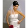 Pencil Edge, Scattered Austrian Rhinestone Veil 