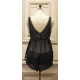 Vintage Dolls Black Sleepwear Set