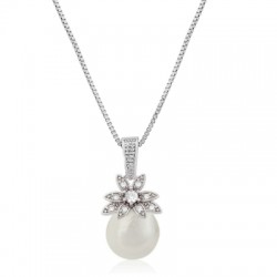 CZ Swarovski Vintage Chic Necklace