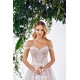 Off-the-Shoulder Sweetheart Lace Tulle Wedding Gown