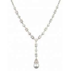 Prive - Antique Pearl Necklace White