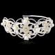 Gatsby Harriet Luxe Headband Silver