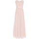 Pleated Chiffon Bridesmaid Dress