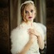 VINTAGE INSPIRED MARABOU FEATHER SHRUG -