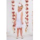 Short Sleeve Lace Shift Flower Girl Dress