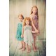 Shiny Chiffon Flower Girl Dress