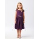 Chiffon Ilusion Beaded Flower Girl Dress