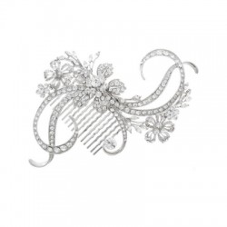 Stunning Bejewelled Starlet Side Comb