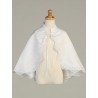 Satin Lace Cape