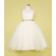 One Shoulder Tulle Flower Girl Dress