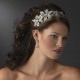 Vintage Silver Floral Headband Tiara