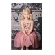 Vintage Rose Singlet Floral Tutu Flower Girl Dress