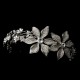 Floral Side Accent Vintage Inspired Bridal Headband T