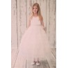 Tulle Layered Princess Flower Girl Dress