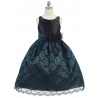 Lace Satin Floral Lace Flower Girl Dress