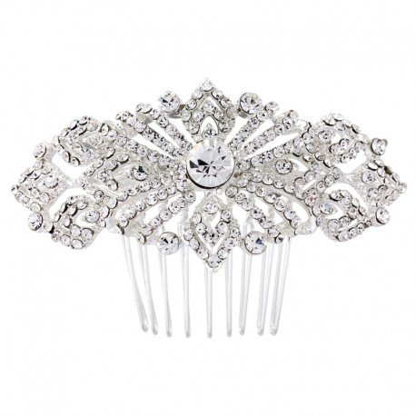 Adella Crystal Hair Comb